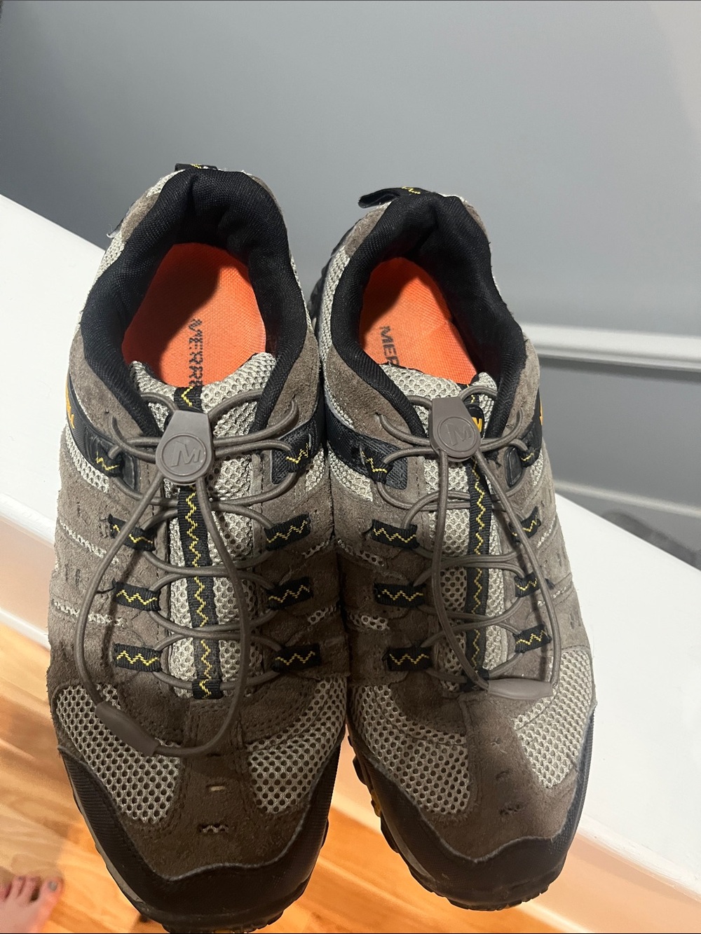 Merrell Men's Brown and Black Hiking Trail Sneakers Size 10 Merrell Accentor - Picture 9 of 14